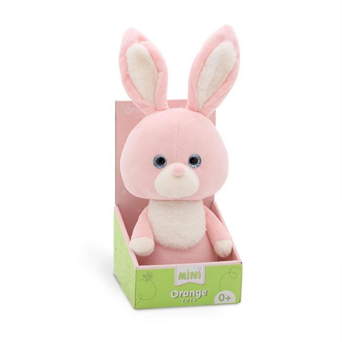 Мягкая игрушка «Зайчонок», цвет розовый, 20 см