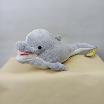 Дельфинчик Рики серый (40 см)